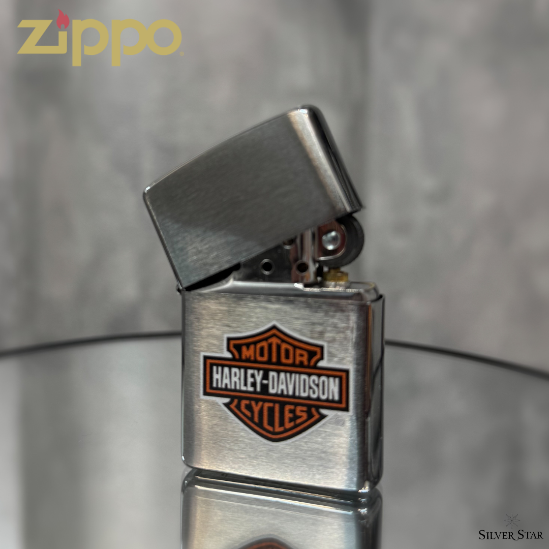 Zippo original upaljač HARLEY DAVIDSON srebrni - Silver Star