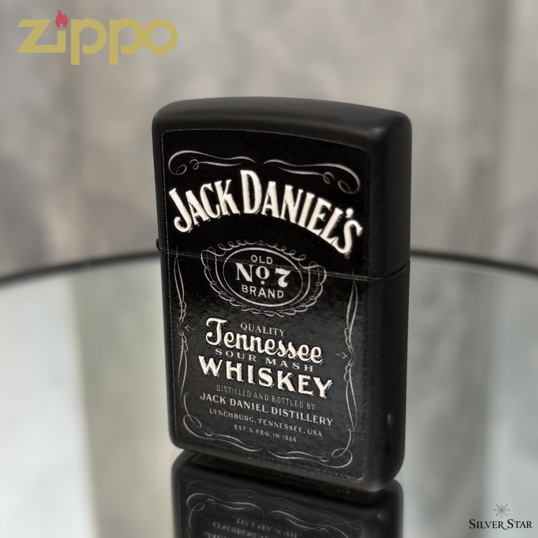 Zippo original upaljač JACK DANIELS 3D Black matte
