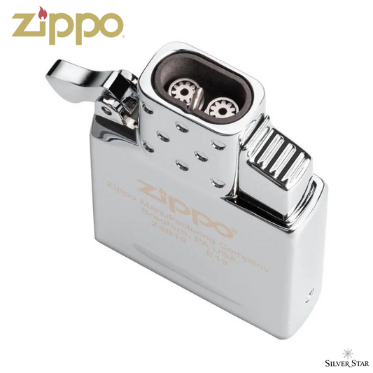 Dvostruki butanski insert za Zippo upaljač - Silver Star