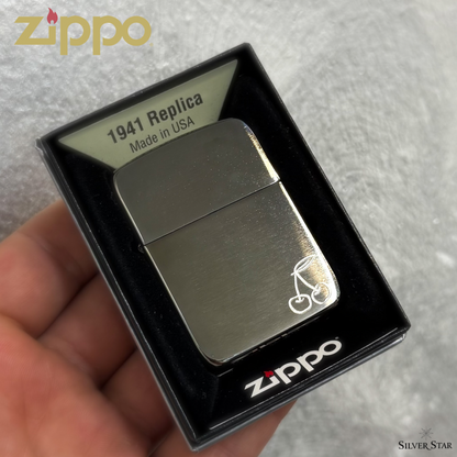 Zippo original upaljač 1941 REPLICA BLACK ICE