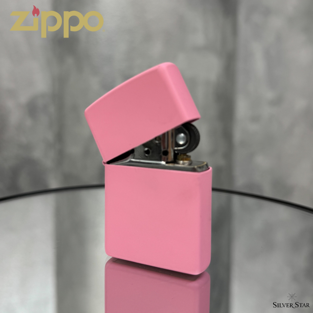 Zippo original upaljač Pink - Silver Star
