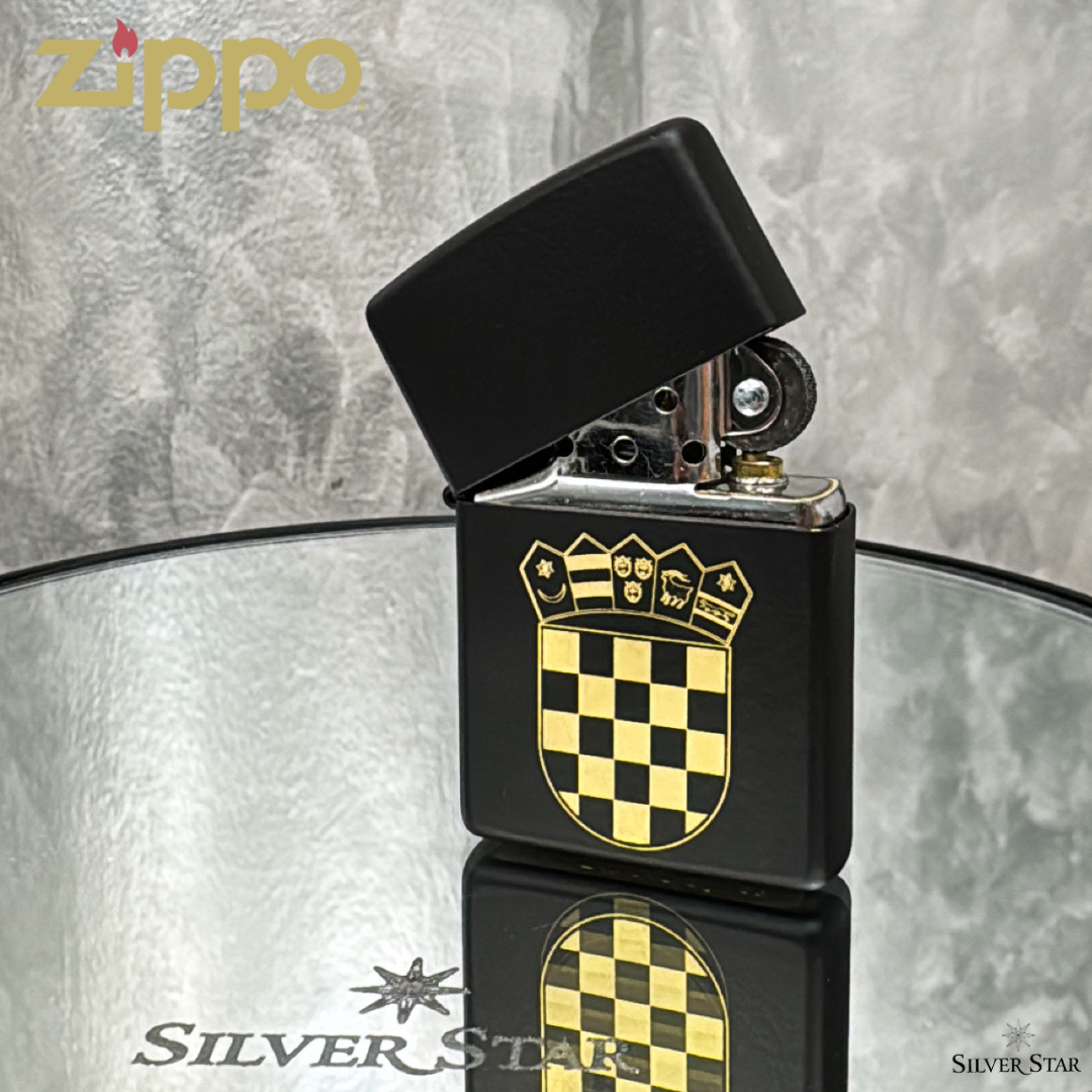 Zippo original upaljač Hrvatski grb - Silver Star