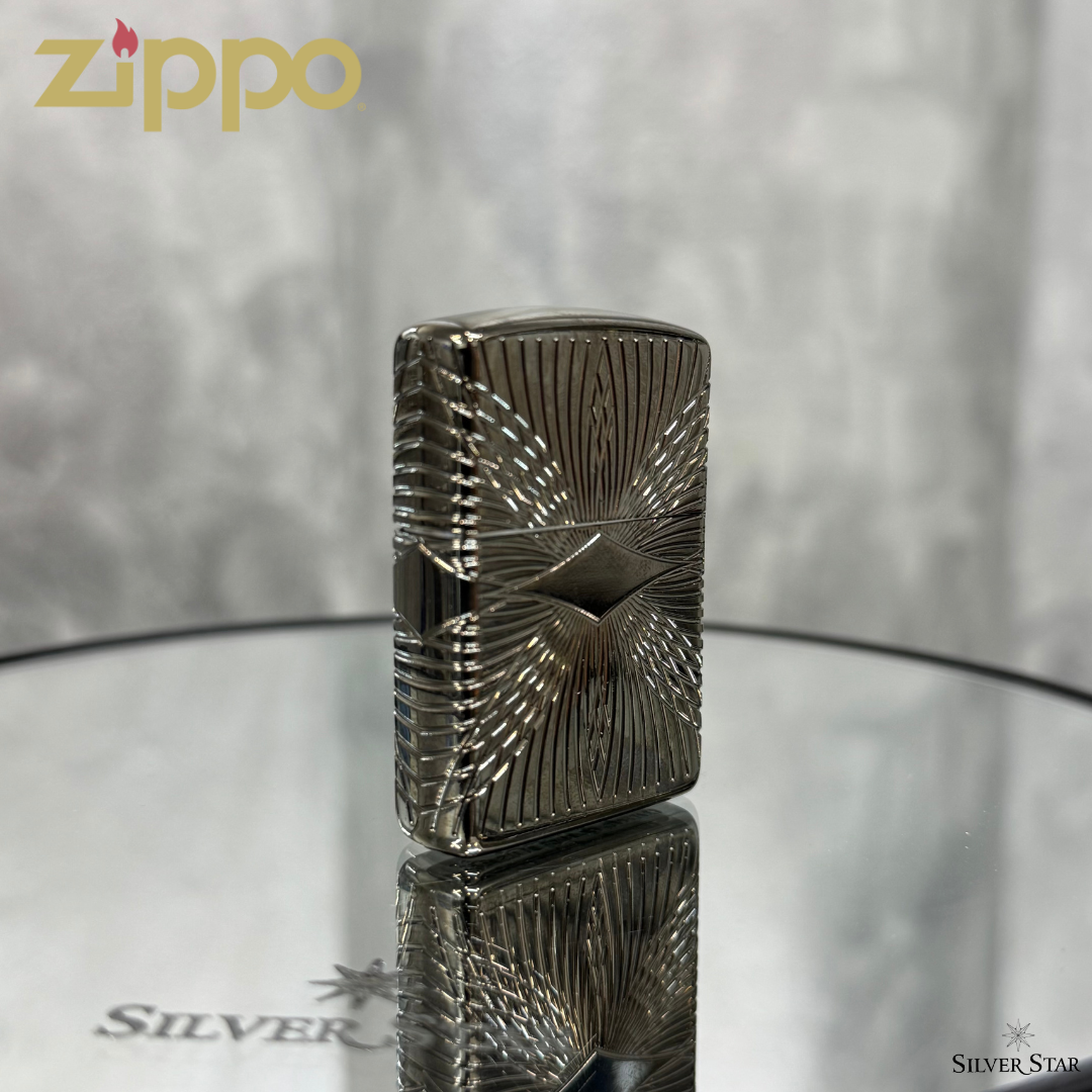 Zippo original upaljač ARMOUR SWAROVSKI 360 ARMOUR CASE - Silver Star