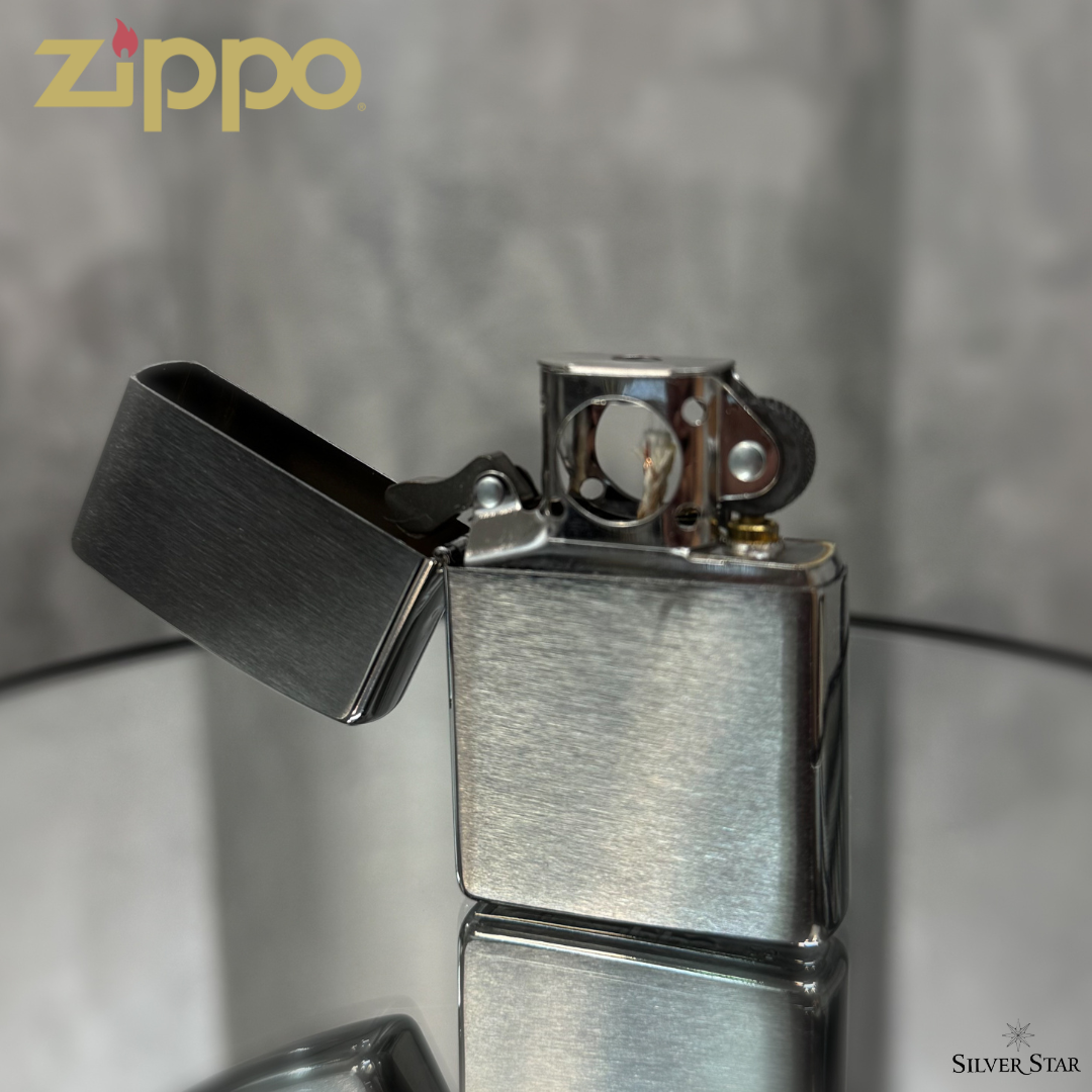 Zippo original upaljač za lulu - Silver Star