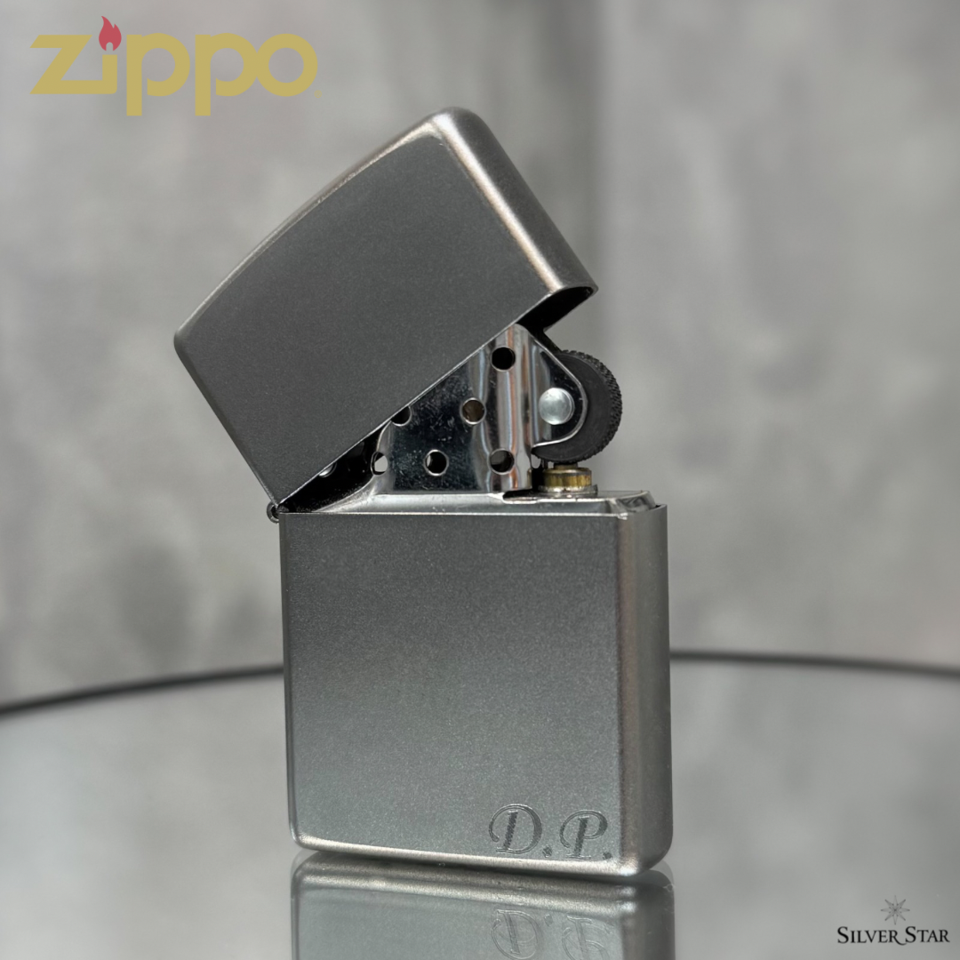 Zippo original upaljač pjeskareni - Silver Star