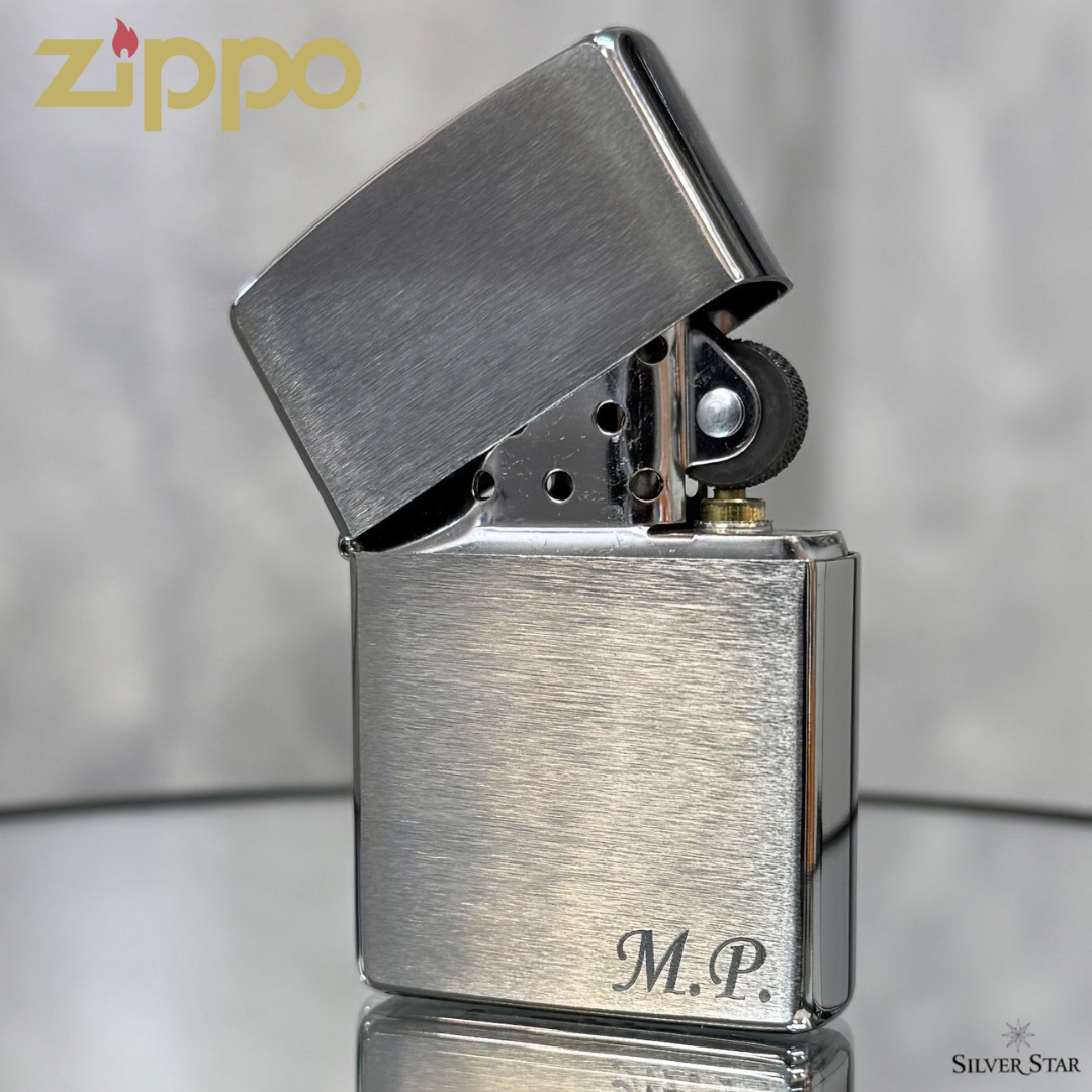 Zippo original upaljač Matirani - Silver Star