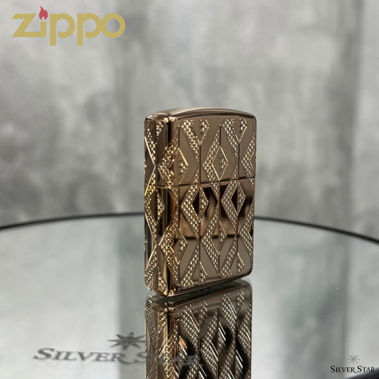 Zippo original upaljač Rose Gold ARMOUR 360 - Silver Star