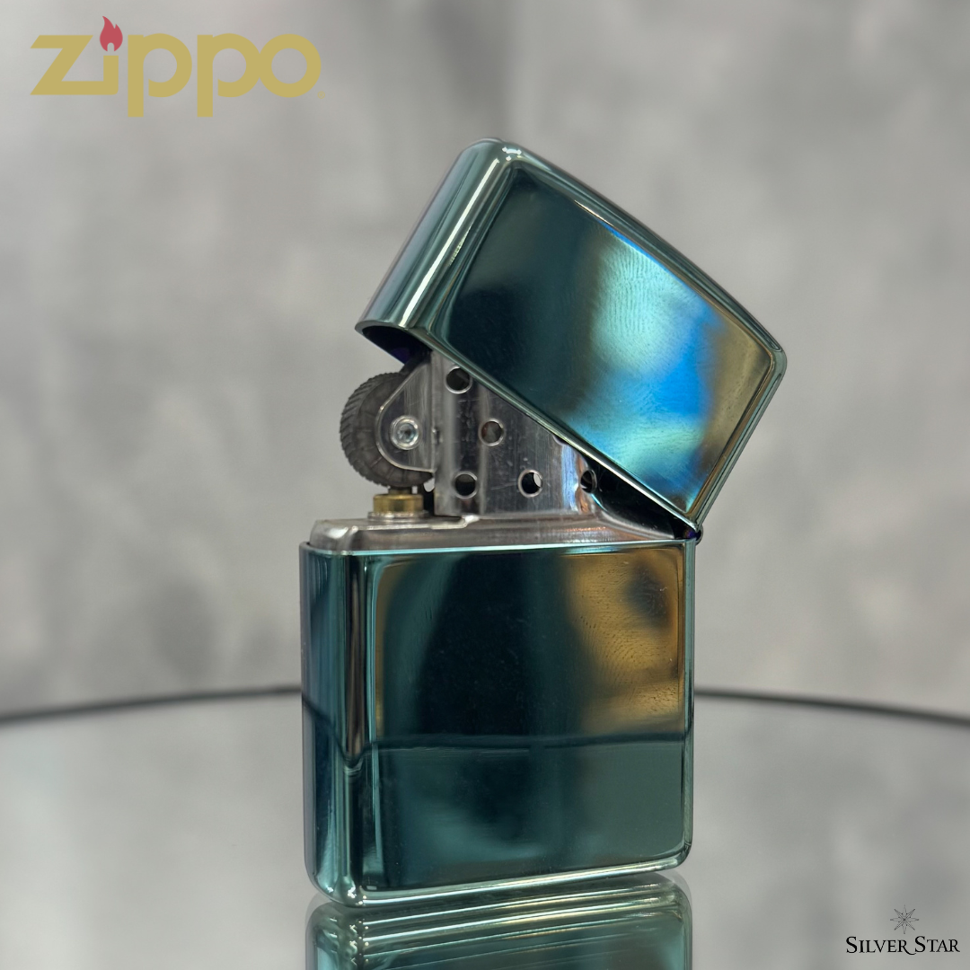Zippo original upaljač CAMELEON ARMOUR CASE - Silver Star