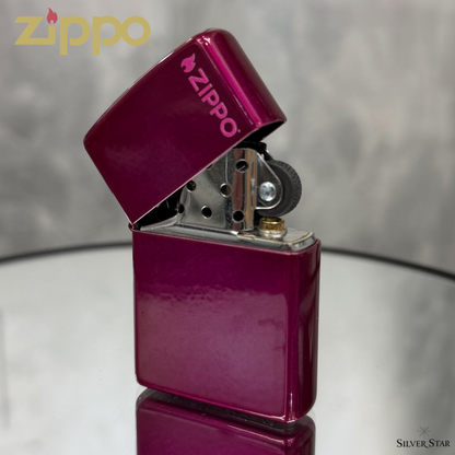 Zippo original upaljač CANDY RASPBERRY ZIPPO LOGO