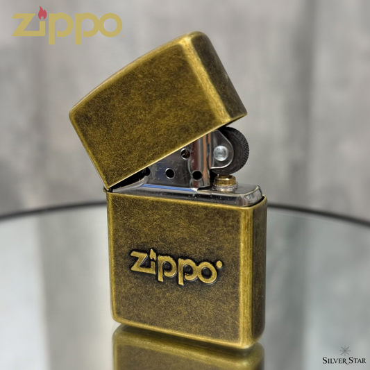 Zippo original upaljač STAMP ANTIQUE BRASS