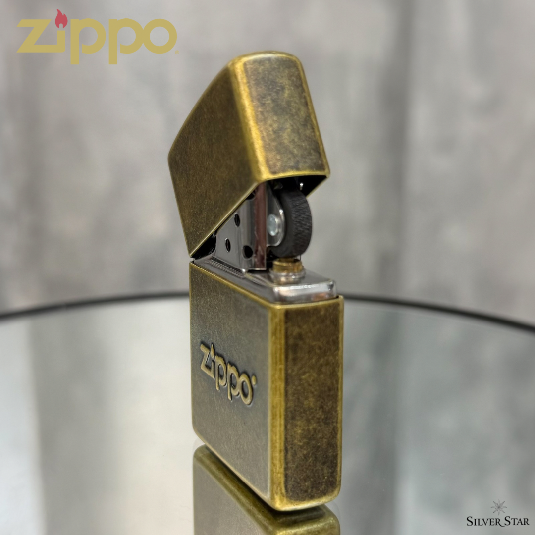 Zippo original upaljač STAMP ANTIQUE BRASS