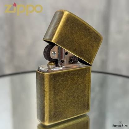 Zippo original upaljač STAMP ANTIQUE BRASS