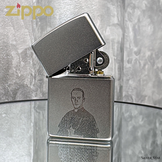 Zippo original upaljač pjeskareni - Silver Star