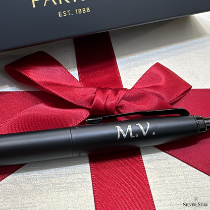 Parker kemijska olovka Black - Silver Star