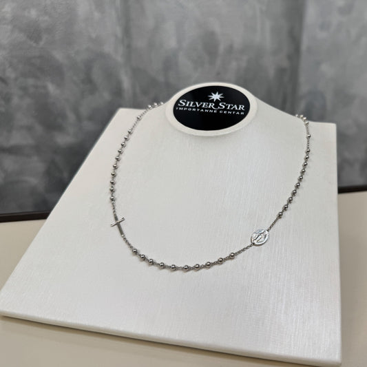 Srebrna ogrlica krunica - Silver Star