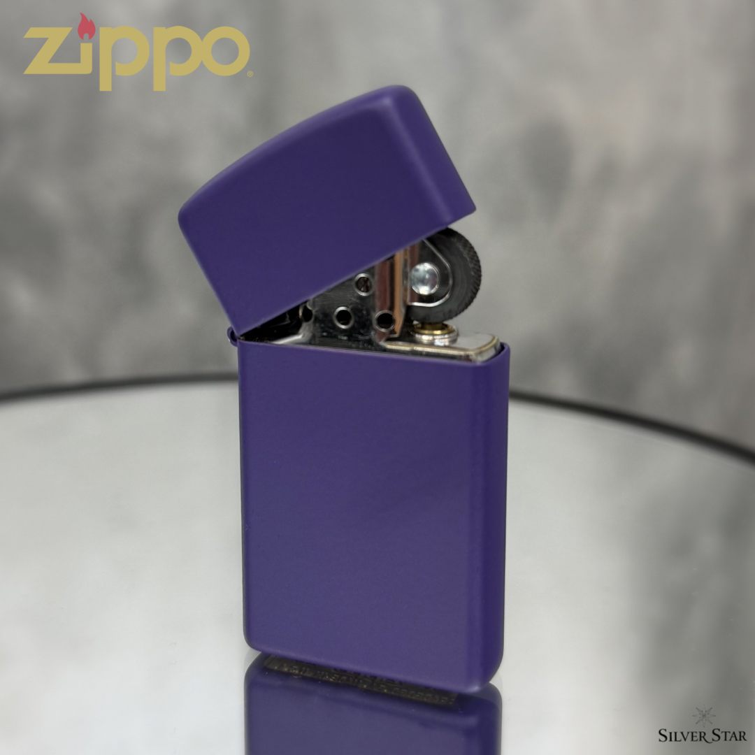 Zippo original upaljač SLIM MAT LJUBIČASTI