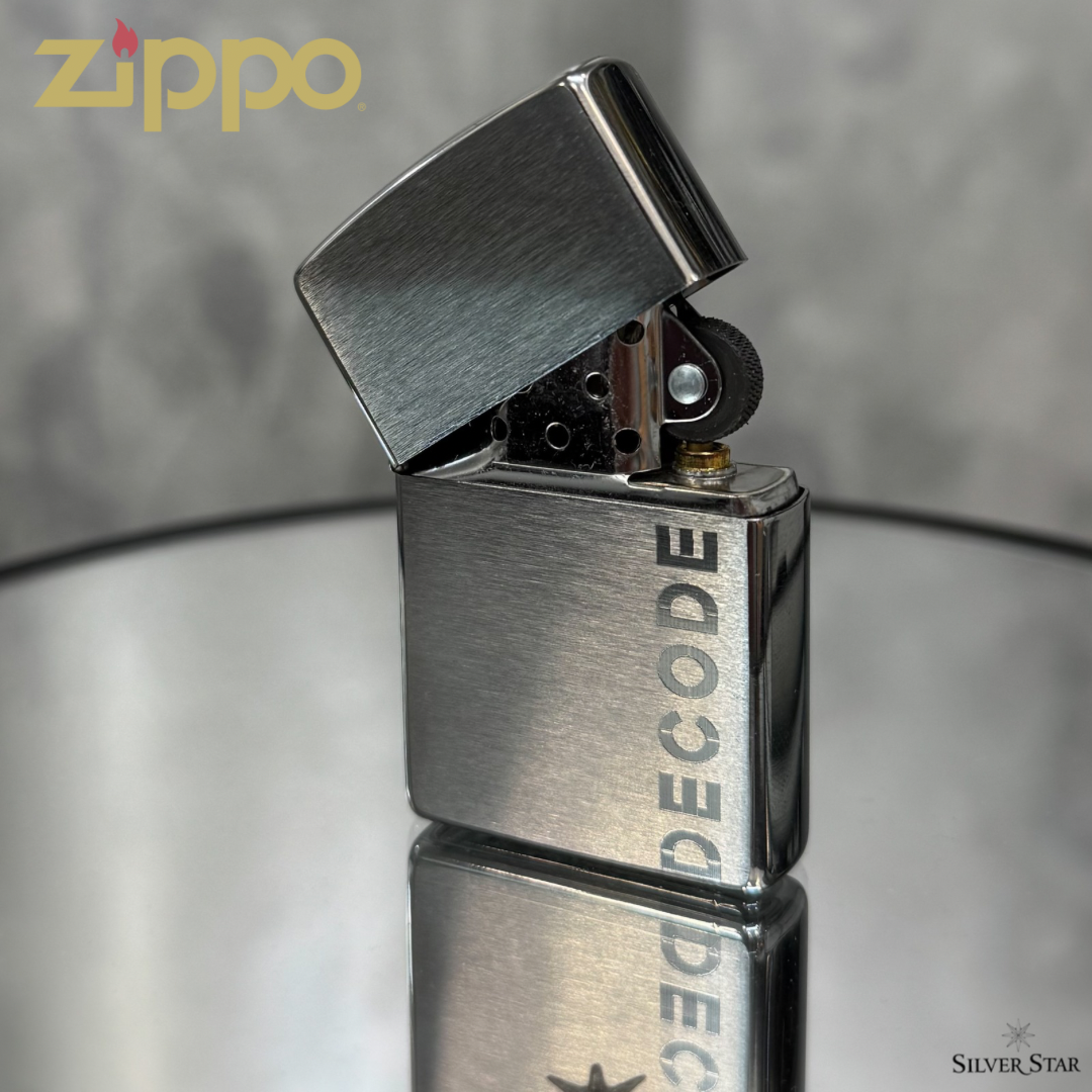 Zippo original upaljač Matirani - Silver Star