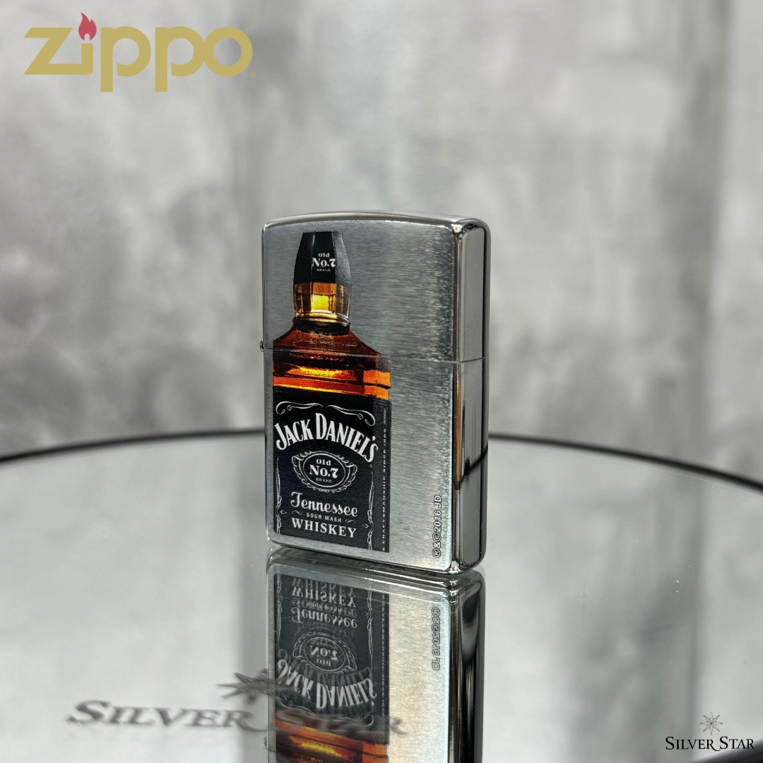 Zippo original upaljač JACK DANIELS bottle - Silver Star