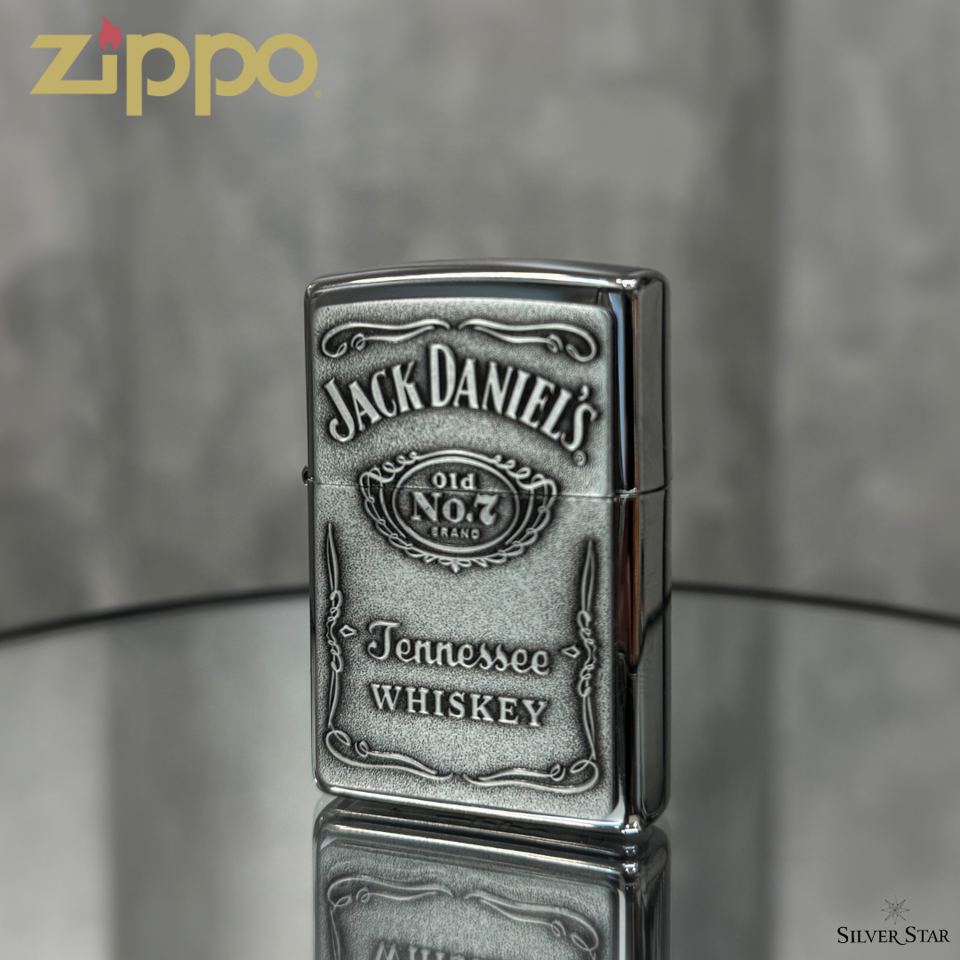 Zippo original upaljač JACK DANIELS srebrni - Silver Star