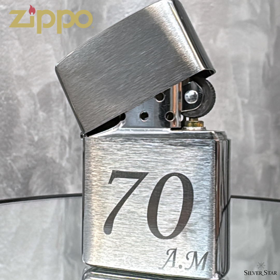 Zippo original upaljač Matirani - Silver Star