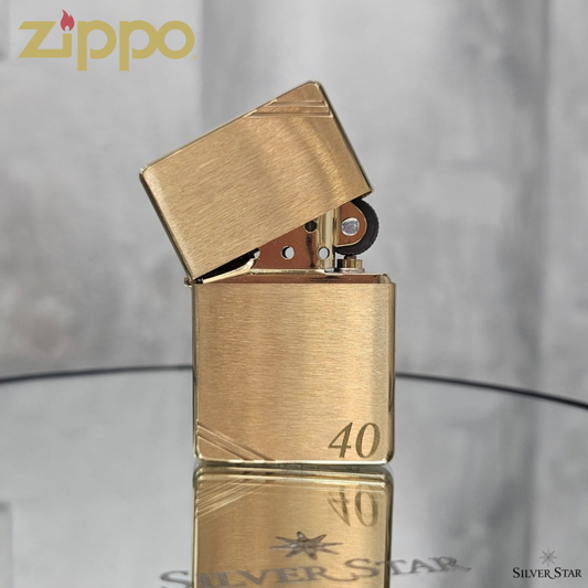 Zippo original upaljač VINTAGE LOOK matirani - Silver Star